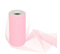 Publilancio SRL Rotolo Tulle Rosa 25 cm 100 Metri