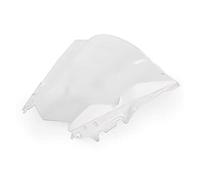 PUBUGPDPAG Parabrezza Deflettori per per YZF per R25 per R3 2013 2014 2015 2016 2017 2018 Schermo Moto Nero Parabrezza Schermo Antivento Doppia Bolla Cupolino Moto Parabrezza(2)