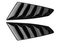 PUBUGPDPAG per Mustang 2015 2016 2017 2018 2019 Feritoie per Finestrini Posteriori Prese d'Aria Spoiler Accessori Decorativi per Auto Spoiler Laterale Lunotto(B Matte Black)