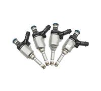 PUBUGPDPAG ugelli iniezione Fuel Injector Ugello Iniezione Carburante 02615-00076 per A4 A3 A5 Q3 Q5 TT 2008-2014 0261500076 Iniettore Carburante Motore Ugello Iniezione Carburante Iniettori(4PCS)