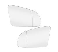 PUBUGPDPAG Vetro Specchietto Retrovisore Riscaldato per A3 S3 per A4 B6 B7 per A6 C6 4F 05-08 Lato Destro Ala Specchio Vetro Retrovisore Vista Posteriore Auto Grandangolo Stick On(Left And Right)