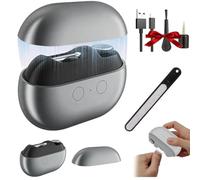 Pubyfun/Fanyil/Glosrity Easyclip Smart Nail Clipper, Upgraded Electric Nail Clipper Set, 2 Speeds Automatic Nail Trimmer With Led Light & Clip Storage, For Adults, Seniors(black)