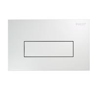 Placca di comando sara linea mono tasto bianca Pucci