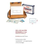 KIT RINNOVA 2014 PLACCA LINEA BIANCA e SPORTELLO ECO Bianca