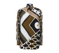 Pucci, ,Blouses & Shirts ,Donna ,Multicolore ,L Camicia con stampa geometrica