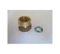 Pucci Cf. Dado D/S E Guarnizione G 3/8 9016