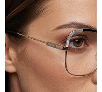 Pucci da Donna Vista EP5202 005 Nero Cerchio Completo Metallo Farfalla Montature