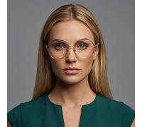 Pucci da Donna Vista EP5204 028 Oro Rosa Cerchio Completo Metallo Quadrato, 55mm