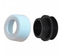 PUCCI MORSETTO COMBINATO CON COPRI MORSETTO BIANCO Ø 48-58 MM 80001330