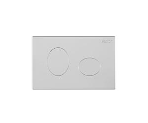 Pucci Placca Eco Ellisse Ad Incasso Bianca Satinata 280x180mm