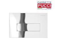 Pucci - Placca SARA cromo cromata con telaio e sportello - 80179662