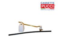 Pucci - rubinetto galleggiante completo attacco centrale astina piatta