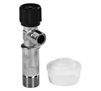 Pucci - RUBINETTO OTTONE CON SUPPORTO POLIETILENE PER CASSETTE INCASSO MODELLI E