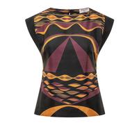 Pucci - Top in Seta con Stampa Dune - - Tops - Donna - Multicolore - M