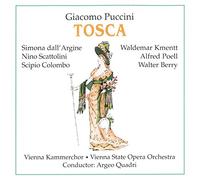 Giacomo Puccini Tosca (Quadri, Vienna State Opera Orchestra, Vienna Kc) (CD)