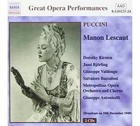Giacomo Puccini MANON LESCAUT (CD) Album