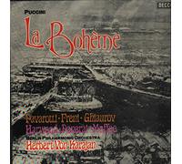 Puccini - La Boheme, Karajan, Berlin Phil Orch, Pavarotti, Freni, Ghiaurov, Harwood, Panerai, Maffeo [2xVinyl]