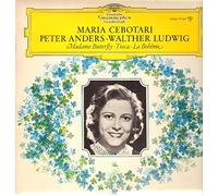 Puccini - Maria Cebotari · Peter Anders · Walther Ludwig - Madame Butterfly · Tosca · La Bohème - Deutsche Grammophon - LPEM 19349