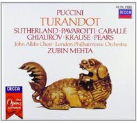 Puccini - Turandot / Sutherland ?? Pavarotti ?? Caball?? ?? Ghiaurov ?? Krause ?? Pears ?? LPO ?? Mehta (1990-10-25)