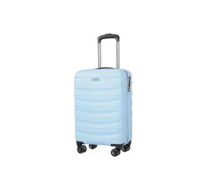 PUCCINI Valencia - Valigetta rigida in policarbonato con ruote gemellate M-L-XL, Blu, m, Bagaglio a mano