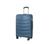 PUCCINI Valencia - Valigetta rigida in policarbonato con ruote gemellate M-L-XL, Blu scuro, m, Bagaglio a mano