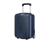 PUCCINI Valigetta rigida Parigi, bagaglio a mano, leggera, con 4 ruote, S-M-L-XL, Blu scuro, s, Valigia piccola