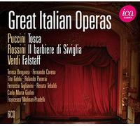 Puccini/ Verdi/ Rossini/ Giulini/ Tebaldi - Great Italian Operas (6 CD)