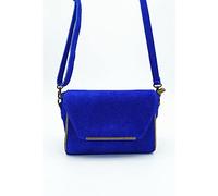 Puccio Pucci TRLBC100163, Borsa di Pelle Womens, Blu Reale, 24x17x8 cm