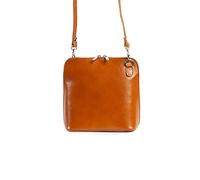 Puccio Pucci TRLBC100299, Borsa di Pelle Womens, Cammello/Cammello, 21x17x8 cm
