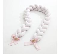 Puccio Riduttore Intrecciato Per Lettino Rosa