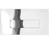 Placca di comando Pucci Sara 1 pulsante 33x18cm cromata 80179662