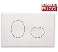 Emilio Pucci Placca di comando Eco Ellisse Bianca 80130550