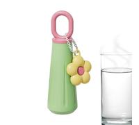 Puche isolato in acciaio termica da viaggio a prova di perdite con manico, bottiglia portatile da bere con ciondolo a forma di colorata di grande capacità per la spiaggia