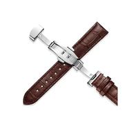 PUCHEN Cinturini in pelle 18mm 20mm 22mm 24mm Cinturino universale per orologi da uomo, Marrone, 20mm