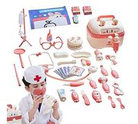 PUCHEN Gioco da Dottore per Bambini | Cosplay Realistico I Bambini Giocano a Doctor Set - Kit Medico colorato Che stimola l'immaginazione, Giocattoli Resistenti al Calore per la coordinazione