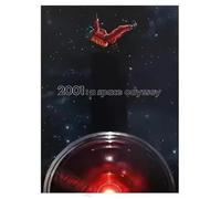 PUCHENGP Poster 2001 Odissea Nello Spazio - Poster Vintage Del Film Stampe Su Tela Quadri Decorazioni Per La Casa 50 * 70 Senza Cornice