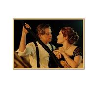 PUCHENGP Poster Del Film Classico Nordico Retrò Titanic Quadri Su Tela Decorazioni Per La Casa 50 * 70 Senza Cornice