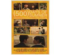 PUCHENGP Poster Del Film D'Epoca 500 Giorni Insieme Dipinto Su Tela Quadro Da Parete Decorazione Per La Casa 50 * 70 Senza Cornice