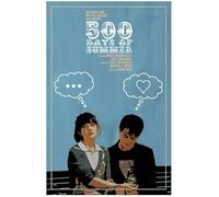 PUCHENGP Poster Del Film D'Epoca 500 Giorni Insieme Dipinto Su Tela Quadro Da Parete Decorazione Per La Casa 50 * 70 Senza Cornice
