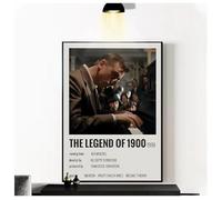 PUCHENGP Poster del film La leggenda del pianista sull'oceano, poster vintage, dipinto su tela, quadri da parete, decorazioni per la casa 50 * 70CM senza cornice