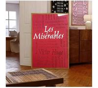 PUCHENGP Poster Del Film Les Miserables Stampe Su Tela Vintage Quadri Decorazioni Per La Casa 50 * 70 Senza Cornice
