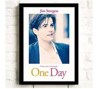 PUCHENGP Poster Del Film Tv One Day Classic Lovers Quadri Dipinti Su Tela Decorazioni Per La Casa 50 * 70 Senza Cornice