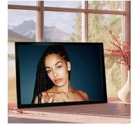 PUCHENGP Poster Jorja Smith Cantante Cantautrice Poster Musicale Foto Ritratto Immagini Stampa Su Tela Decorazione Murale 50 * 70 Senza Cornice