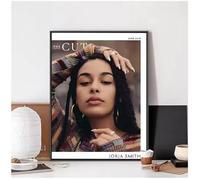 PUCHENGP Poster Jorja Smith Cantante Cantautrice Poster Musicale Foto Ritratto Immagini Stampa Su Tela Decorazione Murale 50 * 70 Senza Cornice