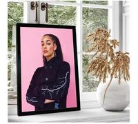 PUCHENGP Poster Jorja Smith Cantante Cantautrice Poster Musicale Foto Ritratto Immagini Stampa Su Tela Decorazione Murale 50 * 70 Senza Cornice