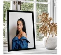 PUCHENGP Poster Jorja Smith Cantante Cantautrice Poster Musicale Foto Ritratto Immagini Stampa Su Tela Decorazione Murale 50 * 70 Senza Cornice