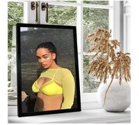 PUCHENGP Poster Jorja Smith Cantante Cantautrice Poster Musicale Foto Ritratto Immagini Stampa Su Tela Decorazione Murale 50 * 70 Senza Cornice