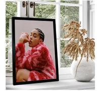 PUCHENGP Poster Jorja Smith Cantante Cantautrice Poster Musicale Foto Ritratto Immagini Stampa Su Tela Decorazione Murale 50 * 70 Senza Cornice