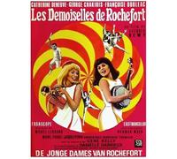 PUCHENGP Poster Les Demoiselles De Rochefort (1967) Le Ragazze Di Rochefort Poster Del Film Stampa Su Tela Decorazione Murale 50 * 70 Senza Cornice