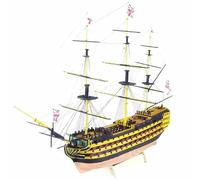 PUCIO Modelli Di Navi In Legno Kit Kit Modello Di Nave Della Royal Navy Britannica, Hms Victory 1765 Veliero Occidentale In Legno